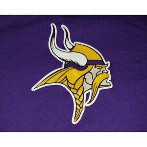 Reebok BRETT FAVRE #4 Minnesota Vikings nfl T Shirt Medium           B4